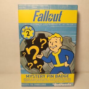 Fallout Mystery Pin Badge Volume 2 Blind Box Official Bethesda Collectible
